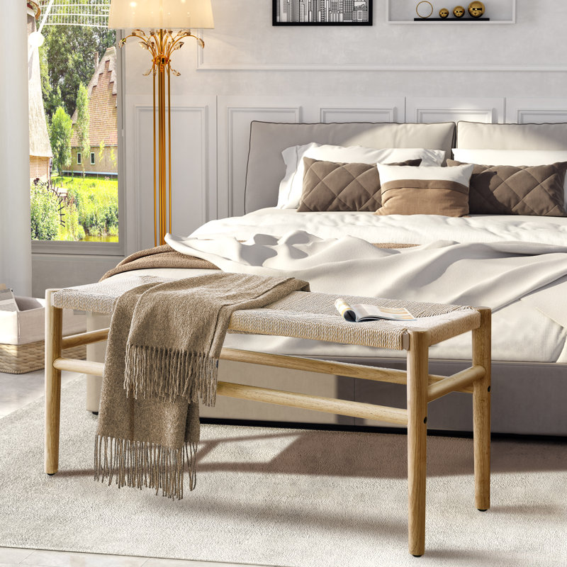 Keliann Solid Wood Bench