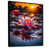 Black Floater Framed