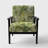 'Friede - Tropical Canopy II Green - Upholstered Traditional Accent Arm Chair