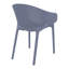 Chaise d'appoint empilable pour patio Farrah-1582597408