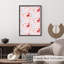 «Holiday Chritmas Reindeer», impression d'art moderne sans cadre-109903373
