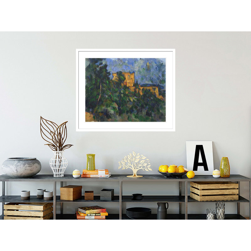 Château noir par Paul Cézanne, H 17,75 po x l 20,88 po