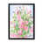 Impression noire sur toile encadrée sélectionné