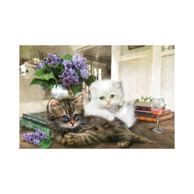 "Table Top Retreat" par Giordano Studios, impression sur toile tendue, H 8 po x l 12 po x P 0,75 po
