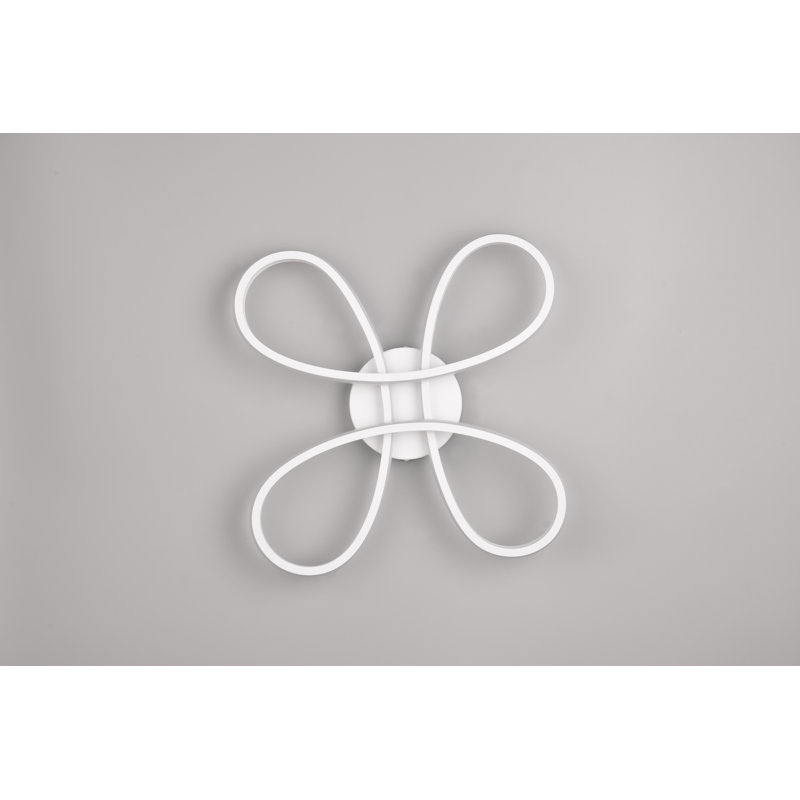 Danilah LED Flush Ceiling Light, White