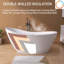 Baignoire de trempage autoportante en acrylique 65 po
