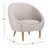 Razia Velvet Barrel Chair-1299070975