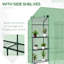 Conchita 4.69 Ft W x 4.53 Ft D Mini Greenhouse