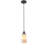 1 - Light Single Teardrop E26 Dimmable Adjustable Pendant Light-1580573442
