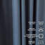 Blackout Thermal with Liner Extra Long & Extra Wide Decorative Curtain Single Panel-83136939-83136972