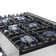 Cosmo GRT Series 36'' Stainless Steel Gas Cooktop 6 Burner Cooktop with Dual Size Power Burner