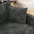 Slipcovered Chenille  Upholstered  Accent Chair With Ottoman-1328607119