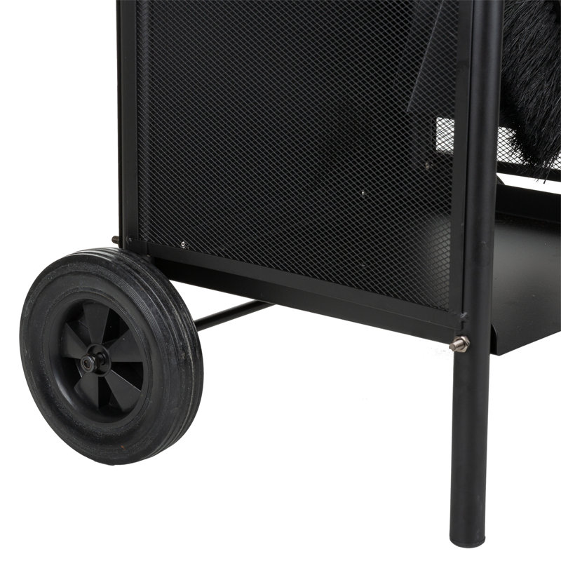 Brance Iron Fireplace Tool Set