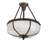 Glass Semi Flush Mount