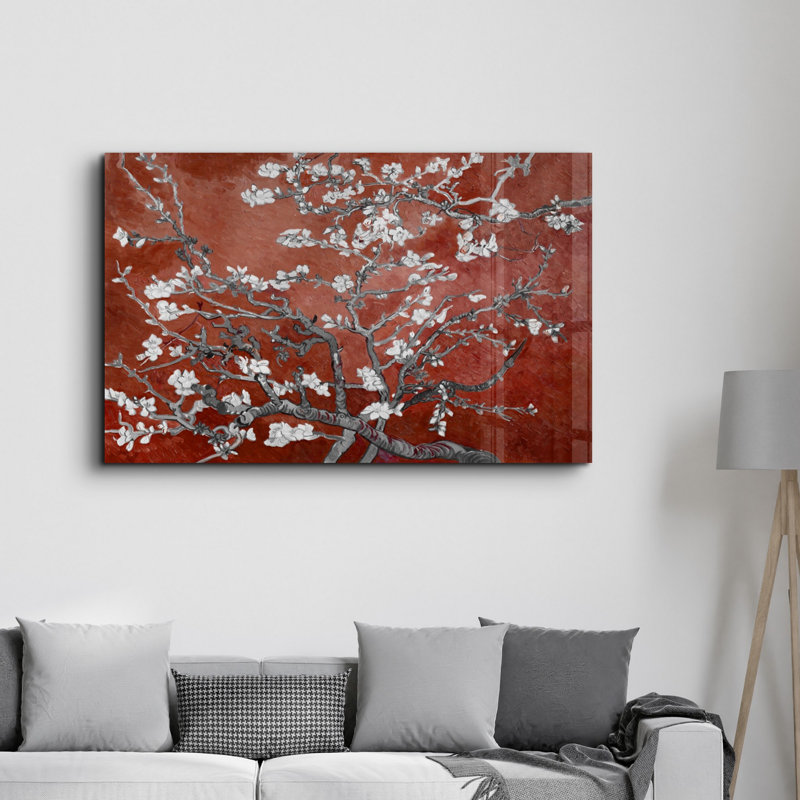 Lekeya Elegant Tempered Glass Wall Art Painting, 13.8 x 21.7 inches | 100% Tempered Glass, Thickness: 0.16 inches | UV Printed for Vibrant Colors | Perfect for Home Decor, Living Room, & Office Spaces