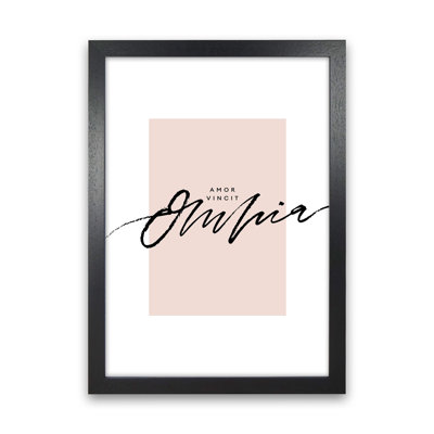 Amor Vincit Omnia 2 - Print