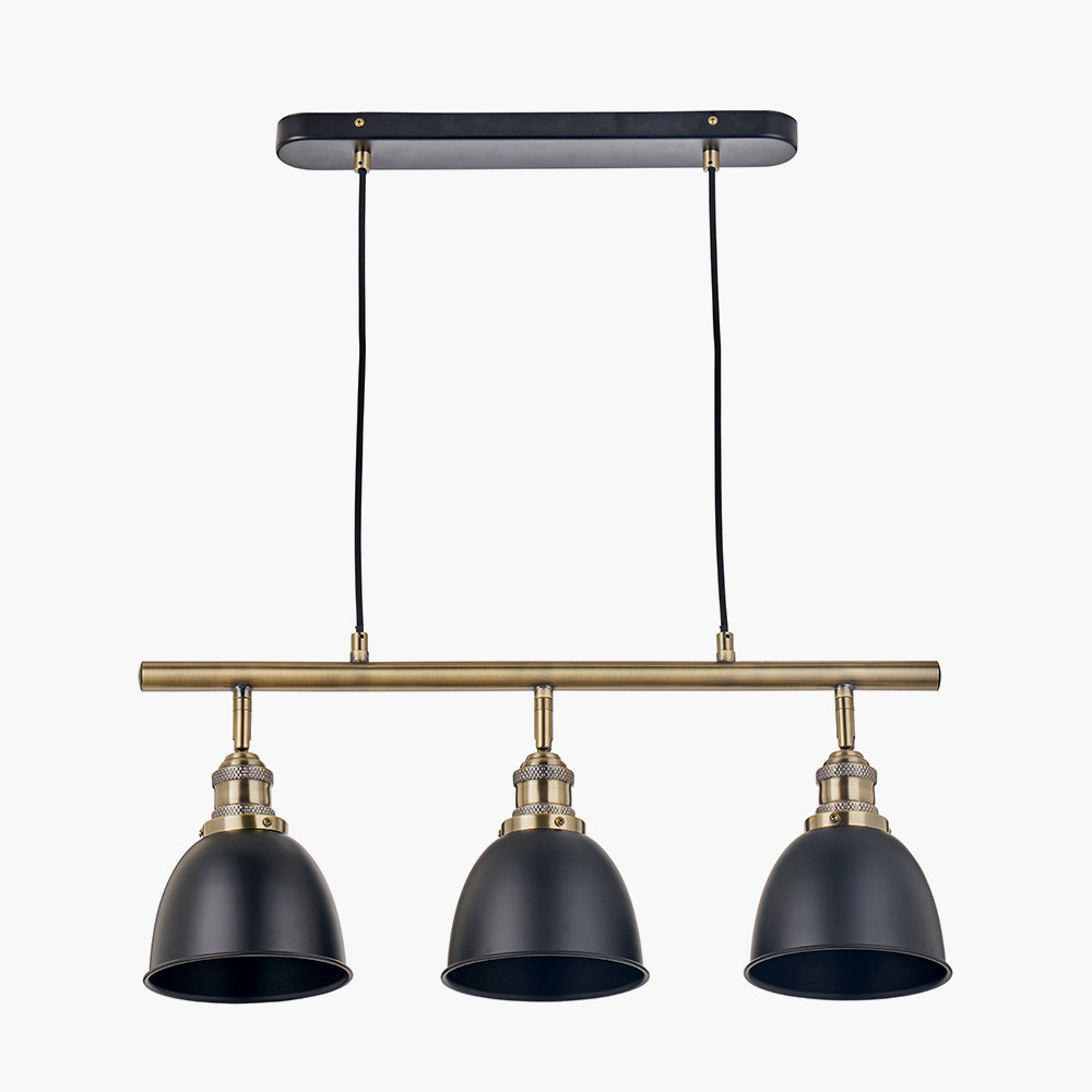 3 - Light Matte Kitchen Island Pendant