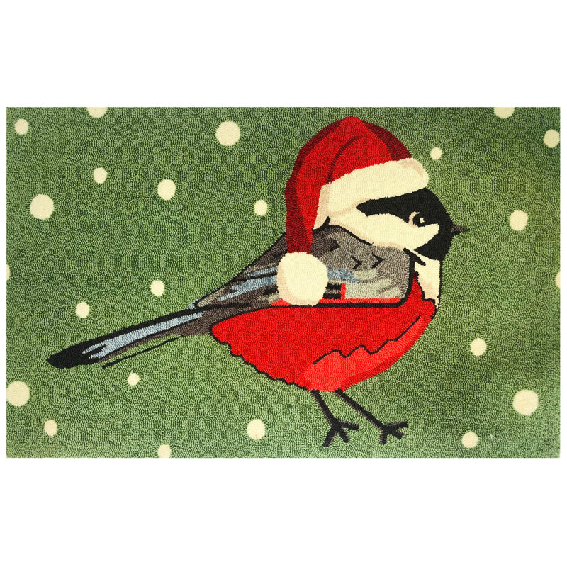 Mésange - vert Santa, L 24 po x L 36 po