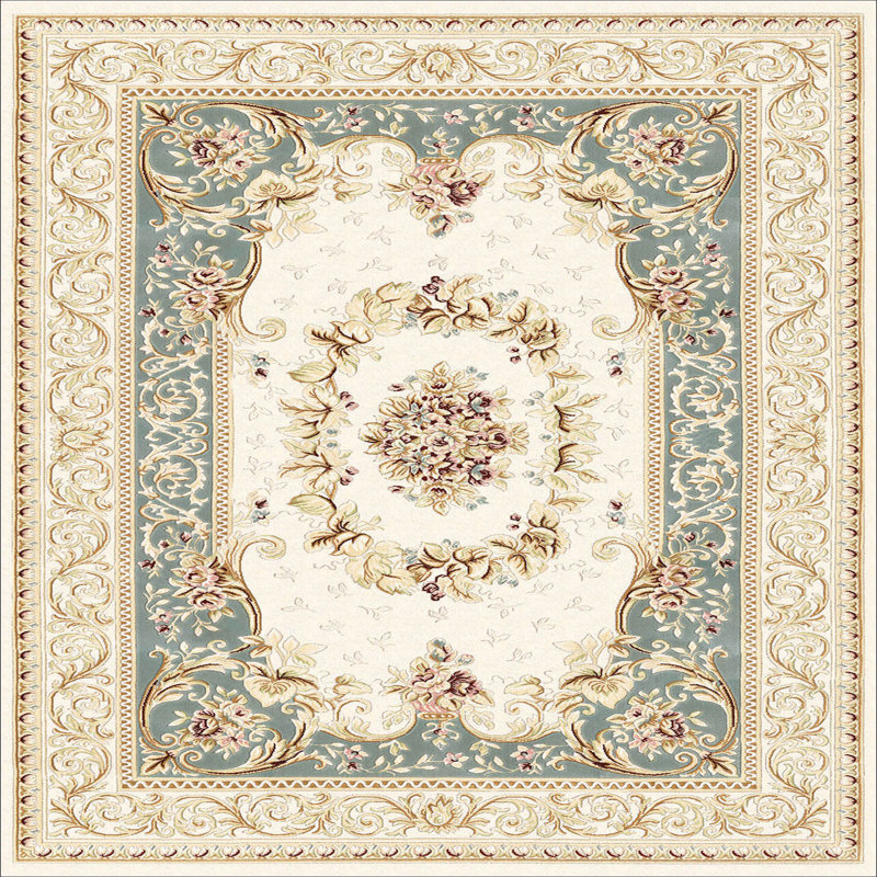 Stylish Hall Carpet (3.3 x 6.6 ft), 100% Polyester, 0.3 in Pile Height | Antibacterial, Non-Slip PVC Felt Dot Underside | Machine Washable, 3D Digital Print, Durable & Easy to Clean | Perfect for Entryway & Living Areas