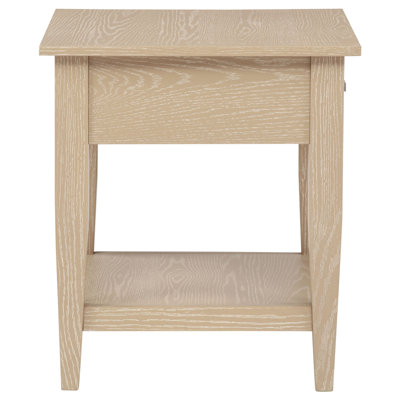Table de bout d'appoint en bois Welbie