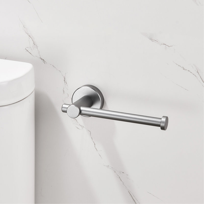 Porte-papier hygiénique en aluminium, Gris pistolet