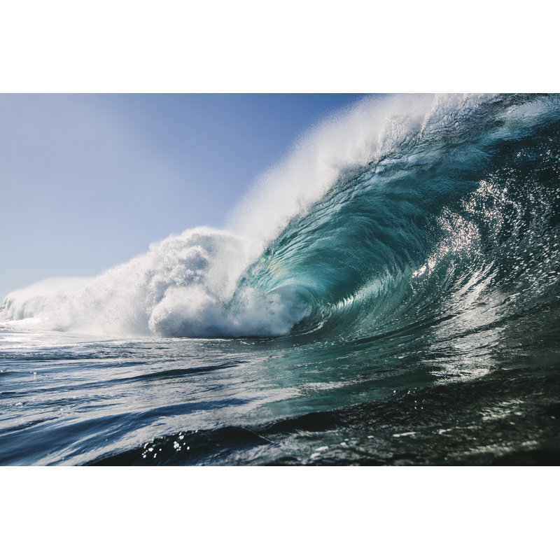 Deep Blue Water Cave by Philip Thurston - No Frame Art Prints on Canvas, 51cm H x 76cm W
