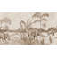 Papier peint paysage de dinosaure préhistorique-84874365-84874364