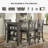 Wasdale Upholstered Counter Stool with Solid Wood Frame-1546979136