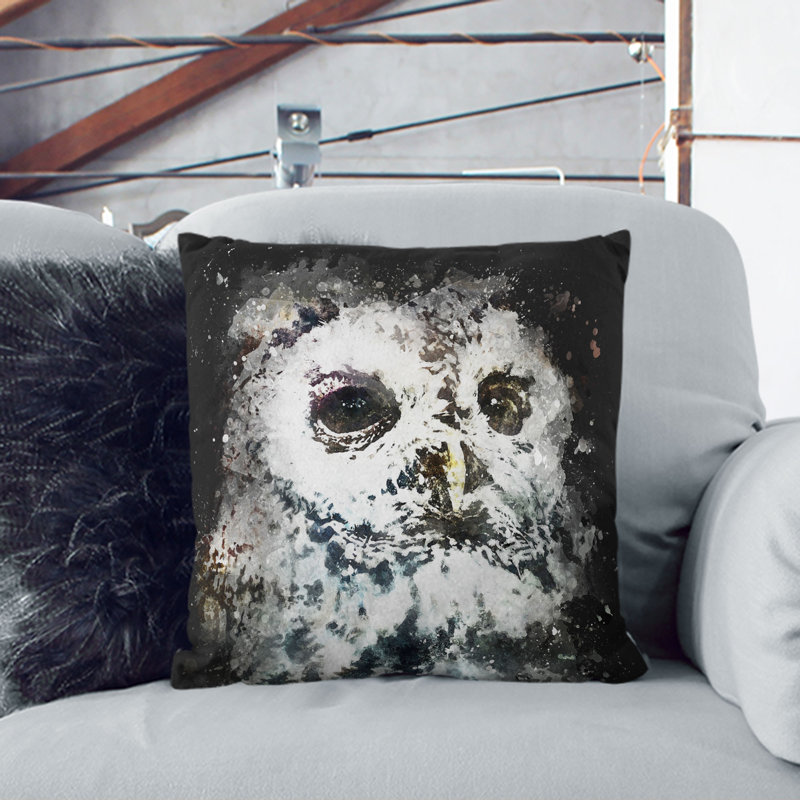 Square Throw Cushion, 40cm H x 40cm W x 15cm D