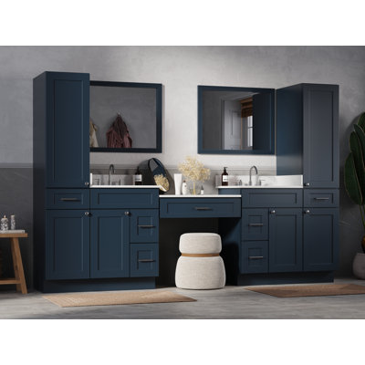 Meuble-lavabo double 108 po Disar