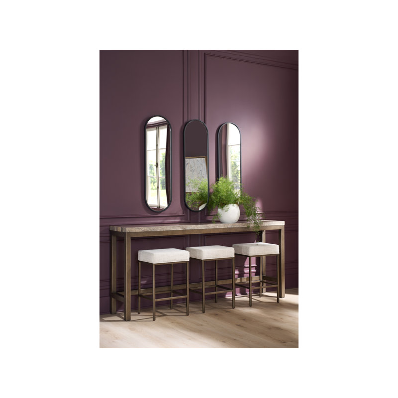 Montclair 85'' W Stone Console Table