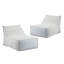 Fauteuil à billes d'extérieur, ensemble de 2-1290254134