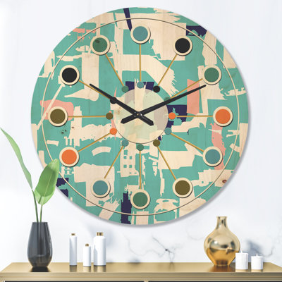 Solid Wood Wall Clock