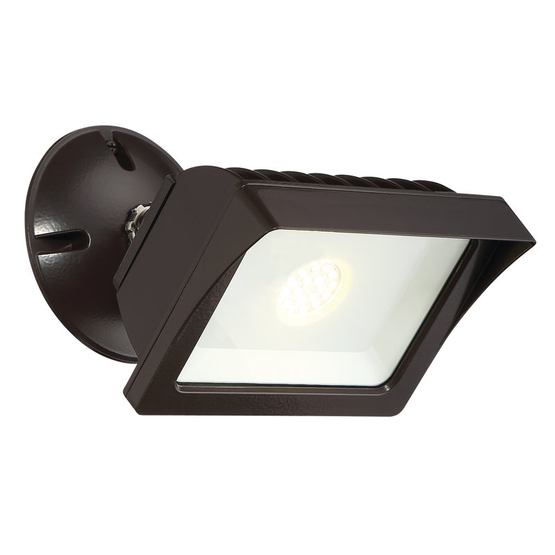 Fitchett 20-Watt LED Outdoor Security Flood Light, Bronze