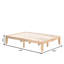 Lit plateforme double 14 po Pastora-650181018