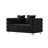 58" Modern Loveseat with Gold Metal Legs-1899863415