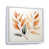 White Floater Framed