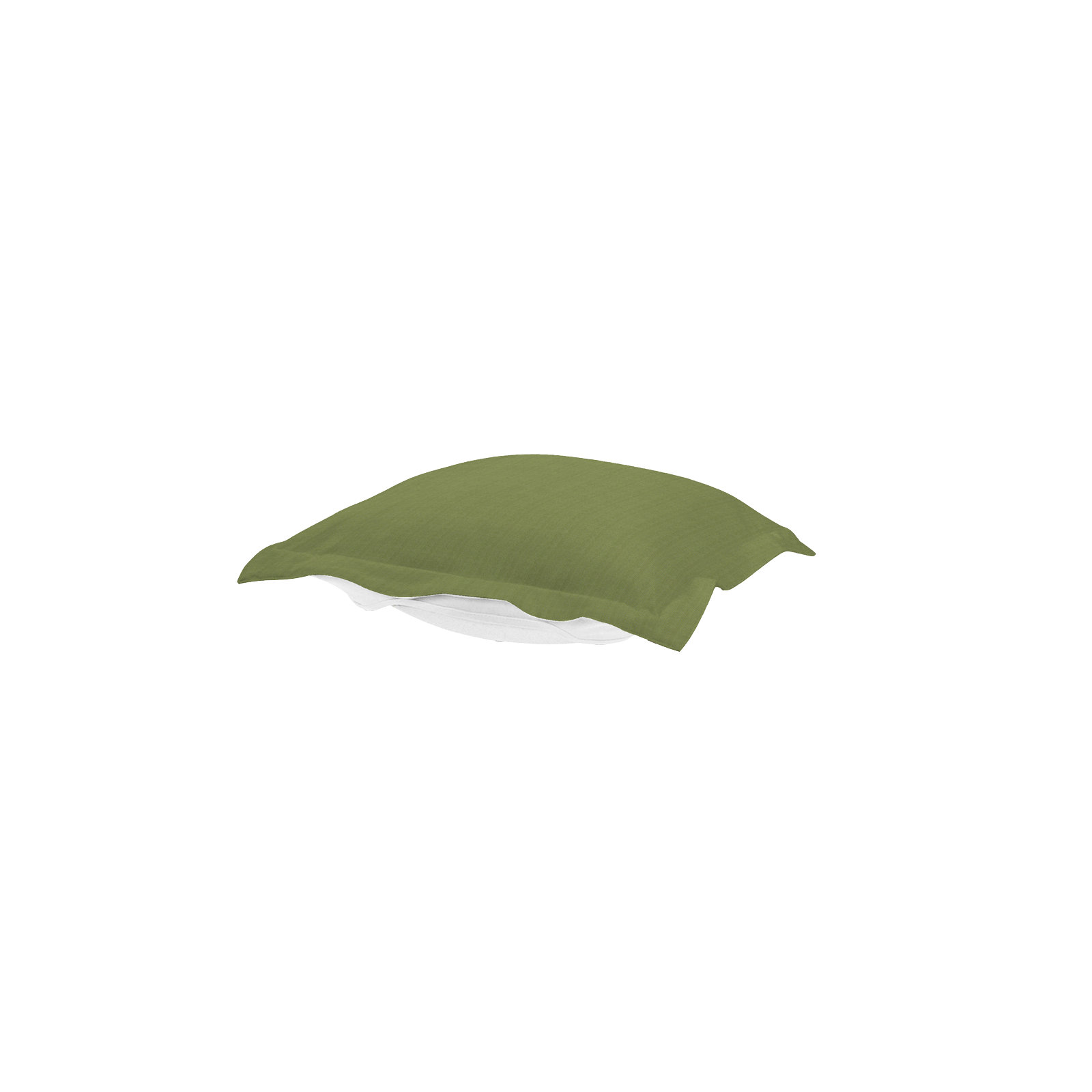 Olen Sunbrella Outdoor Ottoman Cushion, Seascape Moss Sunbrella® Canvas