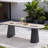 Outdoor Aluminum Dining Table-1394228568