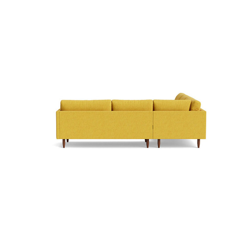 Skinny Fat Sectional, Performance Weave - Natural, Left Hand Facing