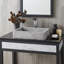 Nipomo Stone Handmade Rectangular Undermount Bathroom Sink-17150708