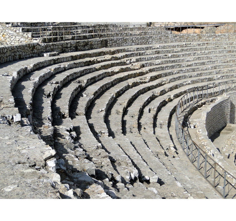 Roman Amphitheatre Seats, Spain