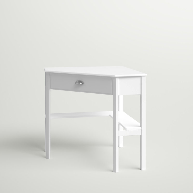 Bureau d'écriture en coin Caisyn, Blanc