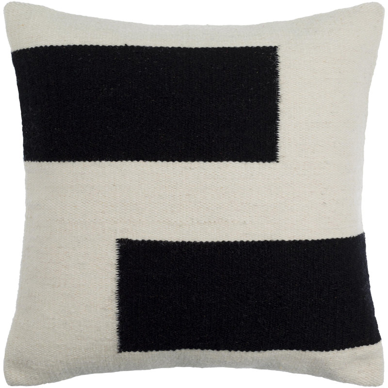 Osmund Geometric Throw Pillow, 20" x 20", Polyester/Polyfill
