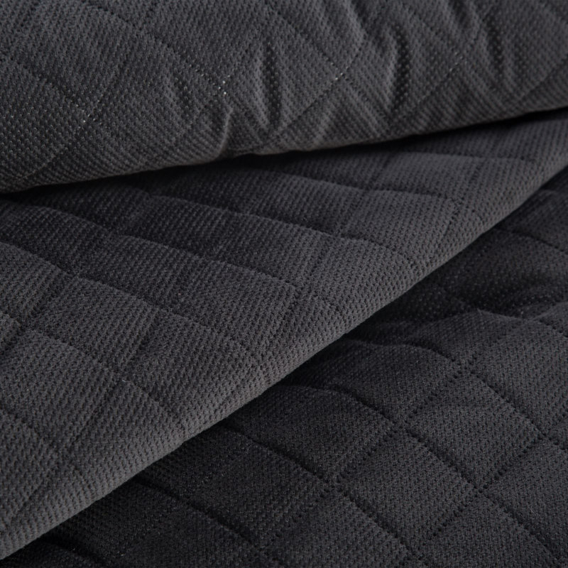 Hisham Bedspread, Black, W220 x L240cm
