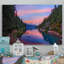 «Scenic Mountain Lake», reproduction encadrée sur toile-819744976-819744982