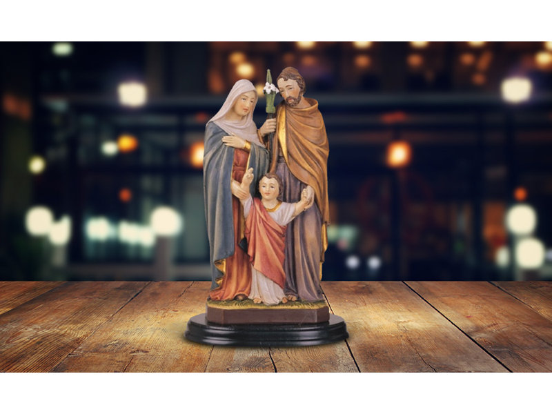 Figurine Sainte 5 "H 1 famille