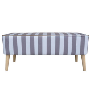Mr.M Polyester Blend Upholstered Bench