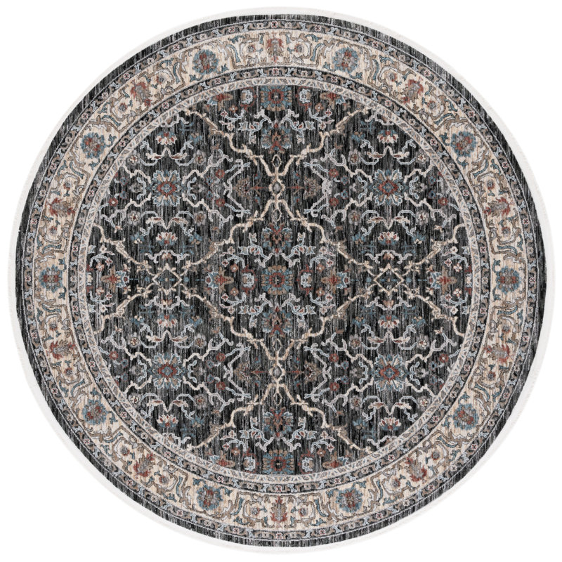 Salot Performance Oriental Rug, Round 6'7"