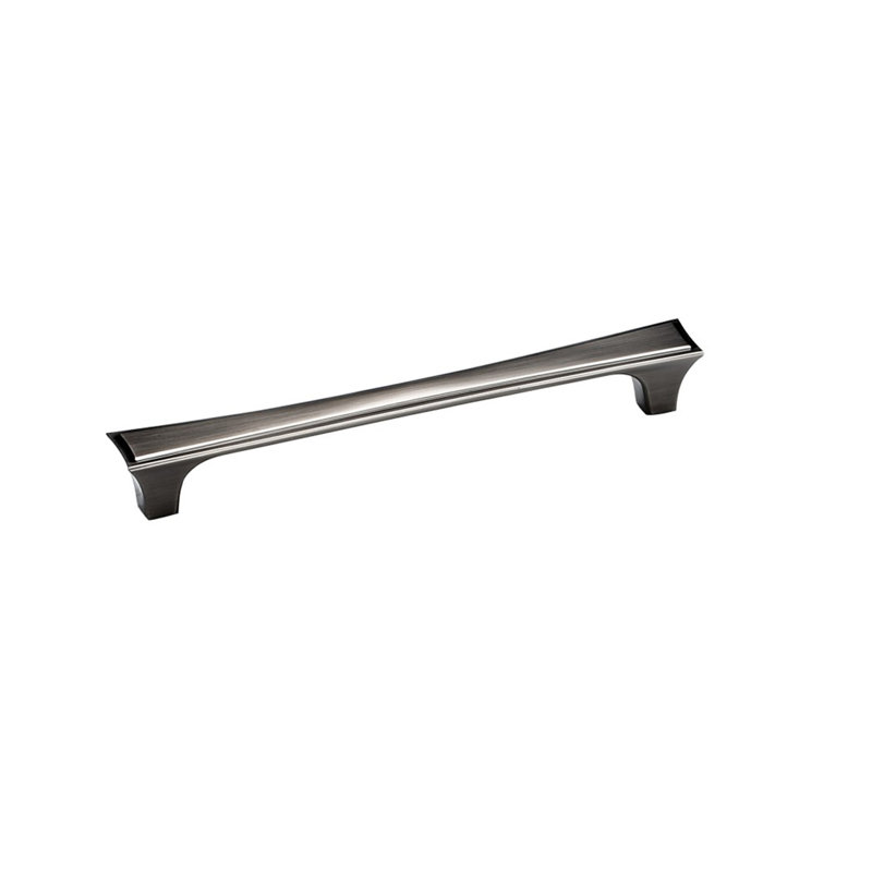 Poignée barre 6 5/16" au centre, Nickel antique